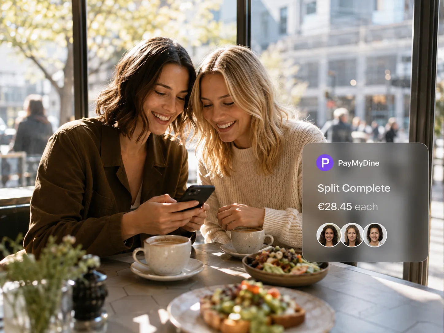 PayMyDine restaurant workflow