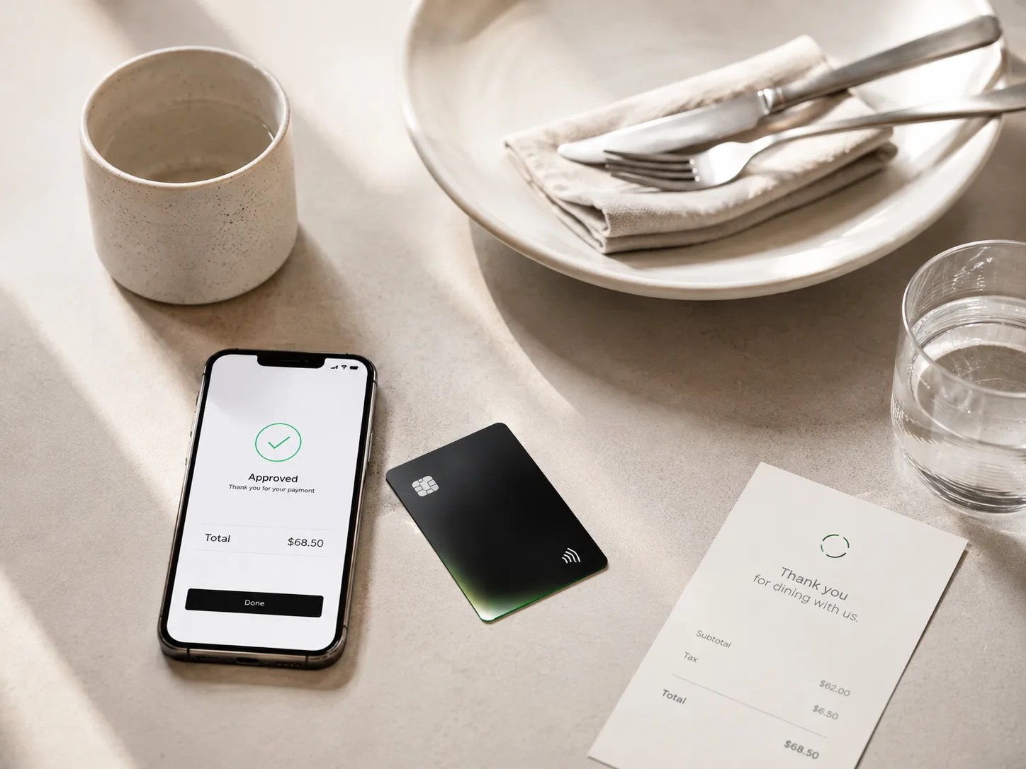 PayMyDine guest experience