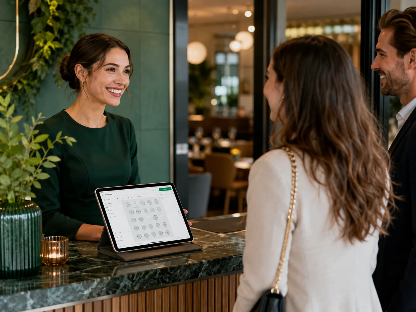 Restaurant team workspace